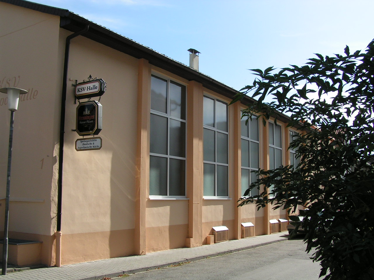 KSV Hemsbach Sporthalle Innenansicht